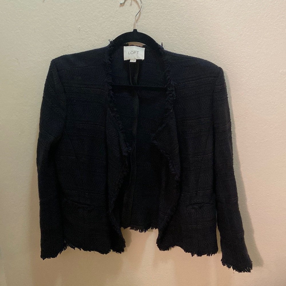 LOFT black blazer size 10